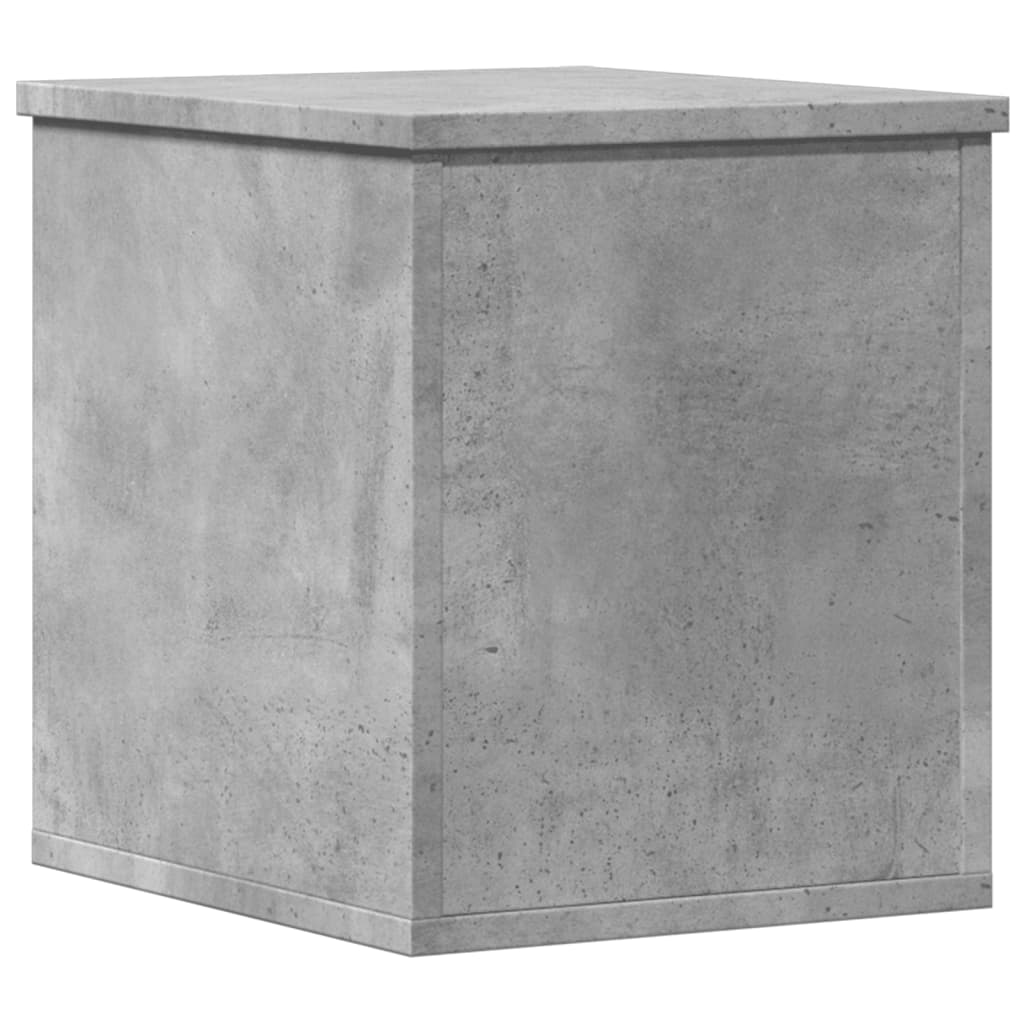 Úložný Regál Betonově Šedý 30 X 35 X 35 Cm Kompozitní Dřevo
