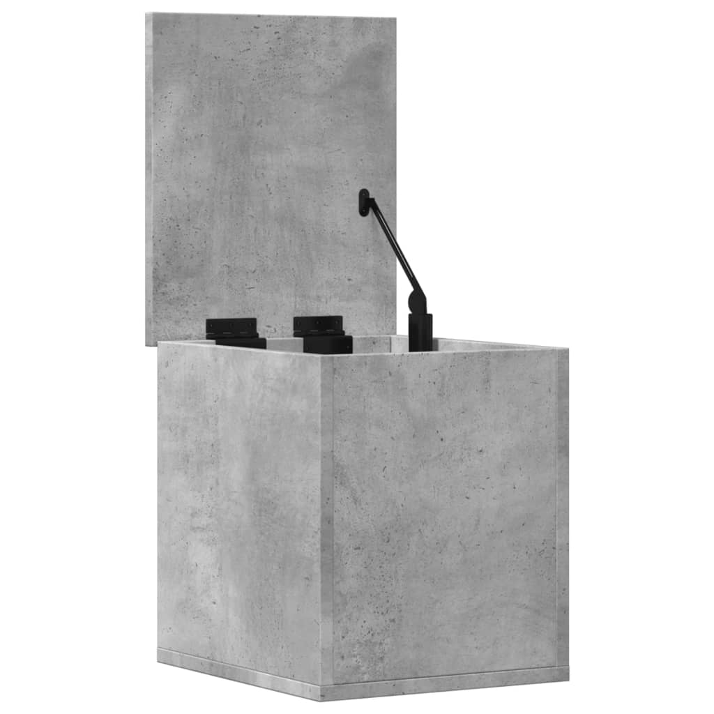 Úložný Regál Betonově Šedý 30 X 35 X 35 Cm Kompozitní Dřevo