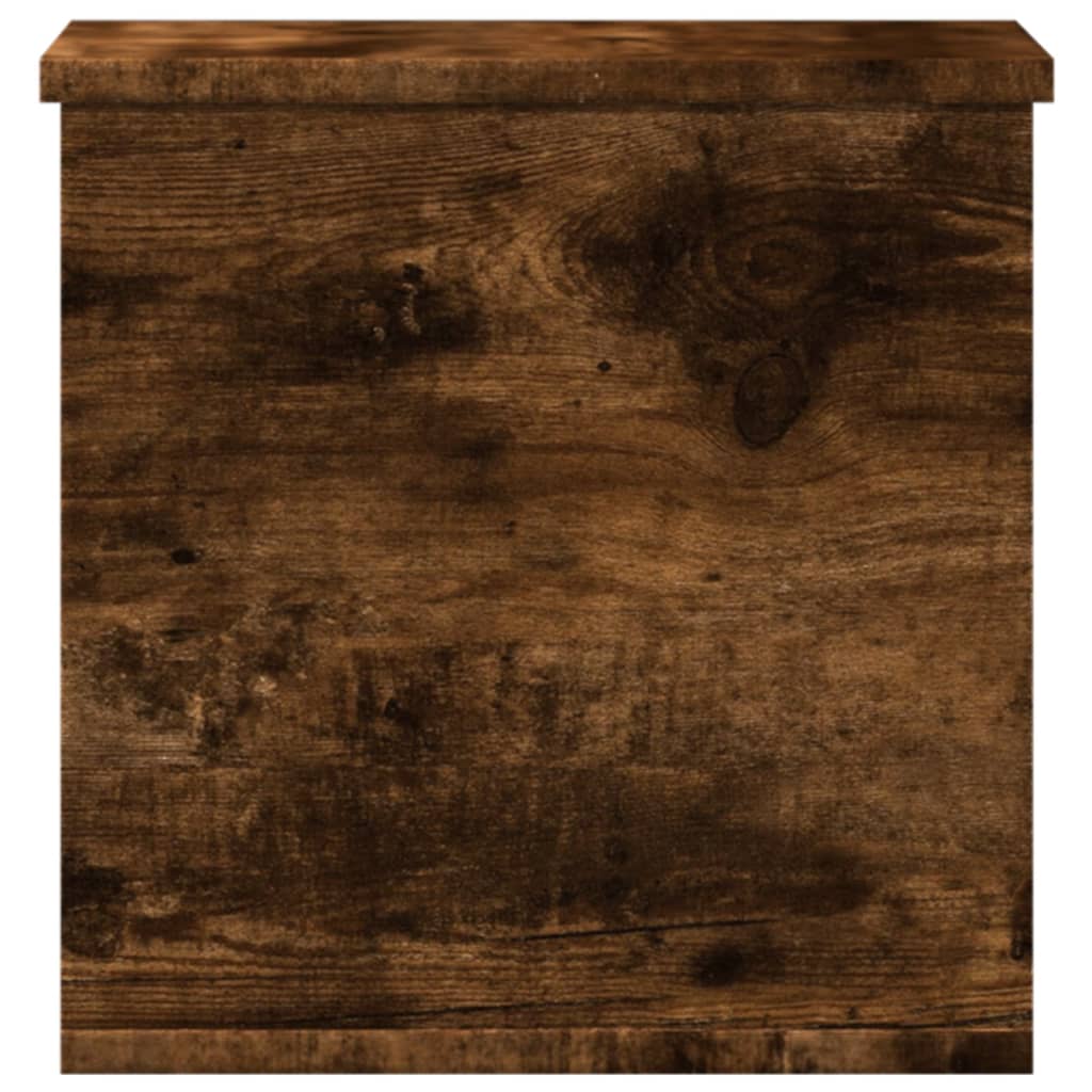 Úložný Box Kouřový Dub 30 X 35 X 35 Cm Kompozitní Dřevo