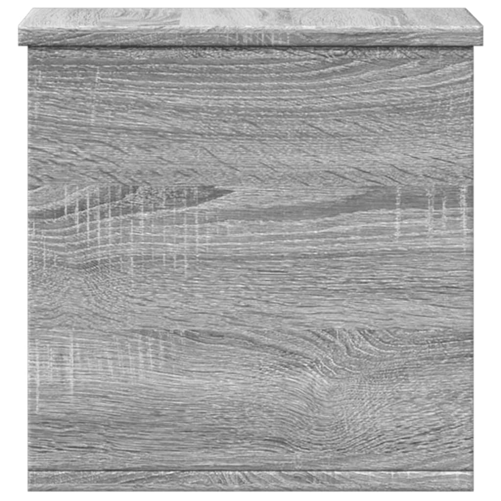 Úložný Box Šedý Sonoma 30 X 35 X 35 Cm Kompozitní Dřevo
