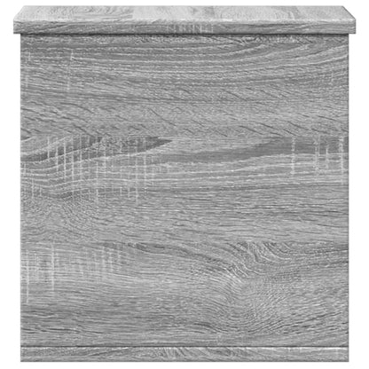 Úložný Box Šedý Sonoma 30 X 35 X 35 Cm Kompozitní Dřevo