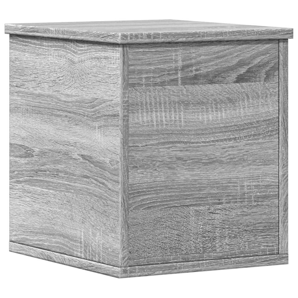 Úložný Box Šedý Sonoma 30 X 35 X 35 Cm Kompozitní Dřevo