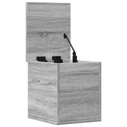 Úložný Box Šedý Sonoma 30 X 35 X 35 Cm Kompozitní Dřevo