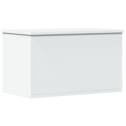 Úložný Box Bílý 60 X 35 X 35 Cm Kompozitní Dřevo