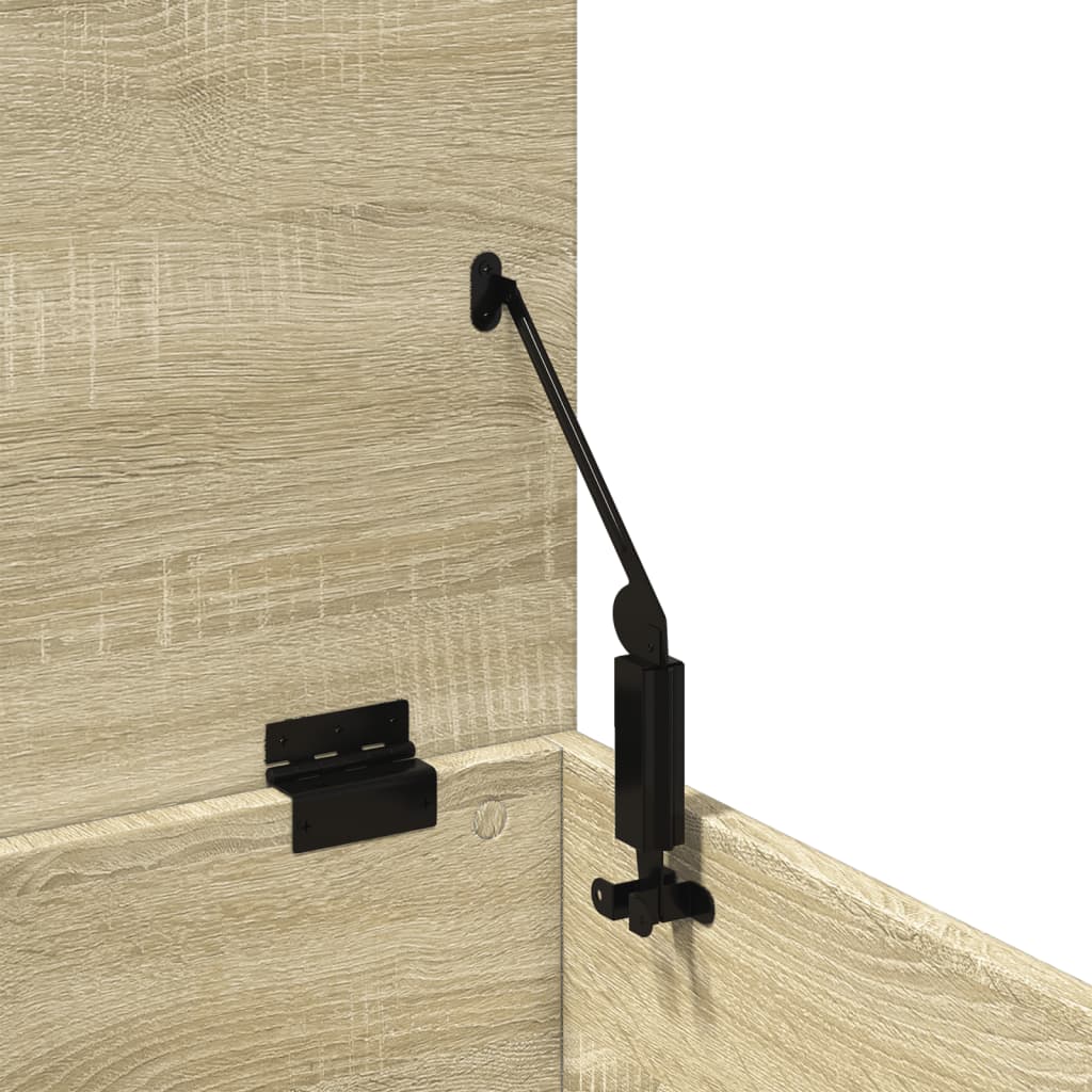 Úložný Regál Dub Sonoma 60 X 35 X 35 Cm Kompozitní Dřevo