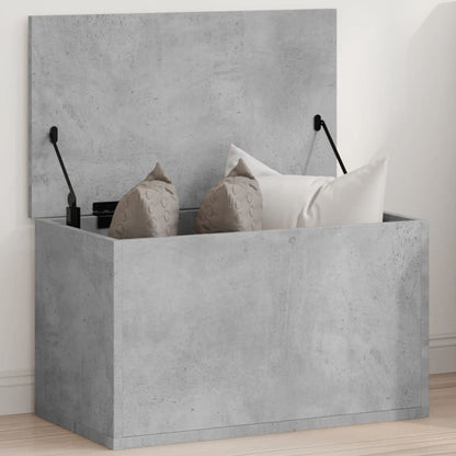 Úložný Regál Betonově Šedý 60 X 35 X 35 Cm Kompozitní Dřevo