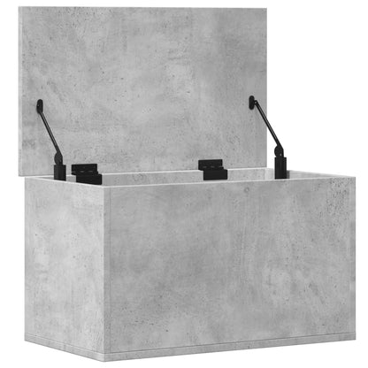 Úložný Regál Betonově Šedý 60 X 35 X 35 Cm Kompozitní Dřevo