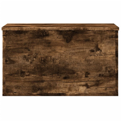 Úložný Box Kouřový Dub 60 X 35 X 35 Cm Kompozitní Dřevo