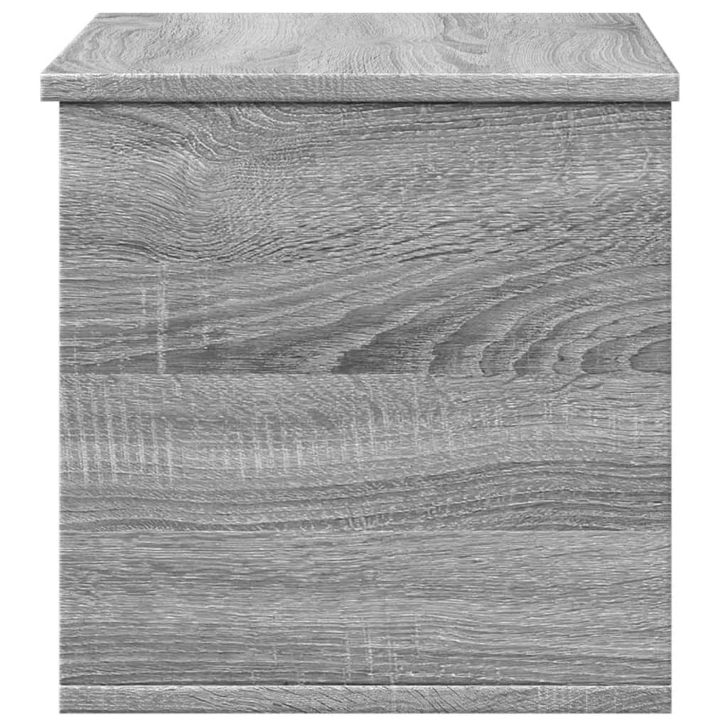 Úložný Box Šedý Sonoma 60 X 35 X 35 Cm Kompozitní Dřevo