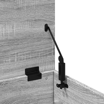 Úložný Box Šedý Sonoma 60 X 35 X 35 Cm Kompozitní Dřevo
