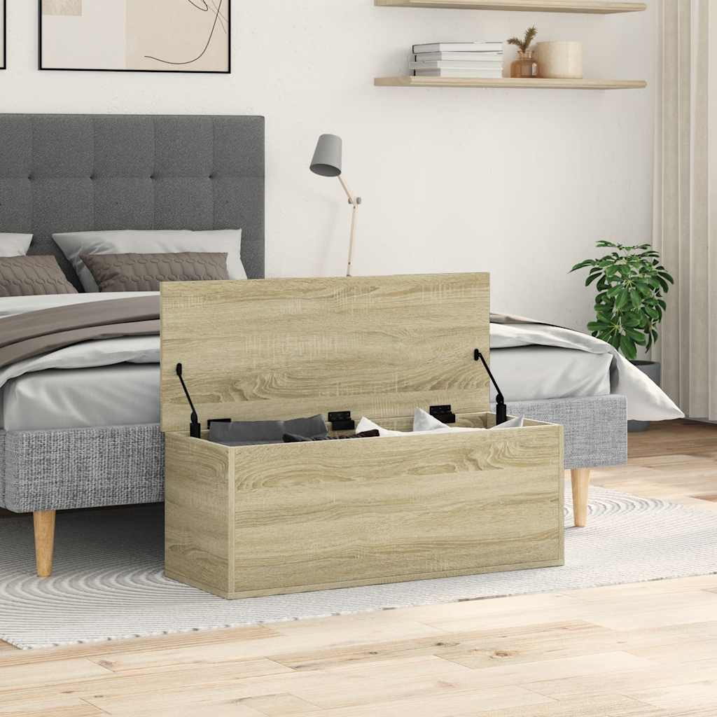 Úložný Regál Dub Sonoma 90 X 35 X 35 Cm Kompozitní Dřevo