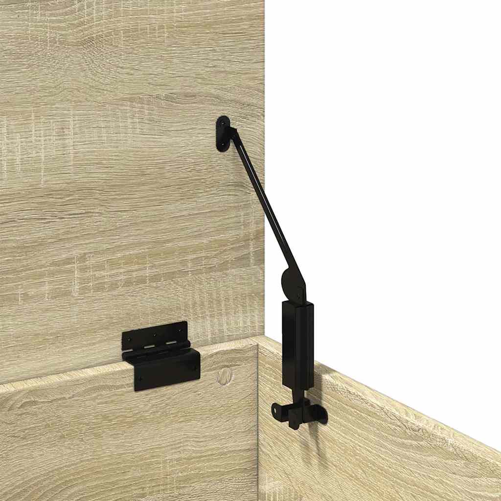Úložný Regál Dub Sonoma 90 X 35 X 35 Cm Kompozitní Dřevo