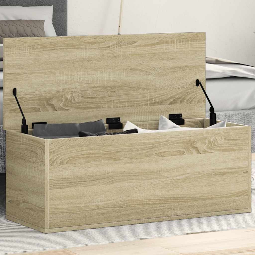 Úložný Regál Dub Sonoma 90 X 35 X 35 Cm Kompozitní Dřevo