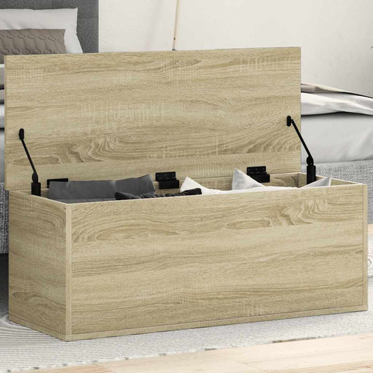Úložný Regál Dub Sonoma 90 X 35 X 35 Cm Kompozitní Dřevo