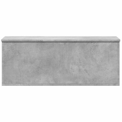 Úložný Regál Betonově Šedý 90 X 35 X 35 Cm Kompozitní Dřevo