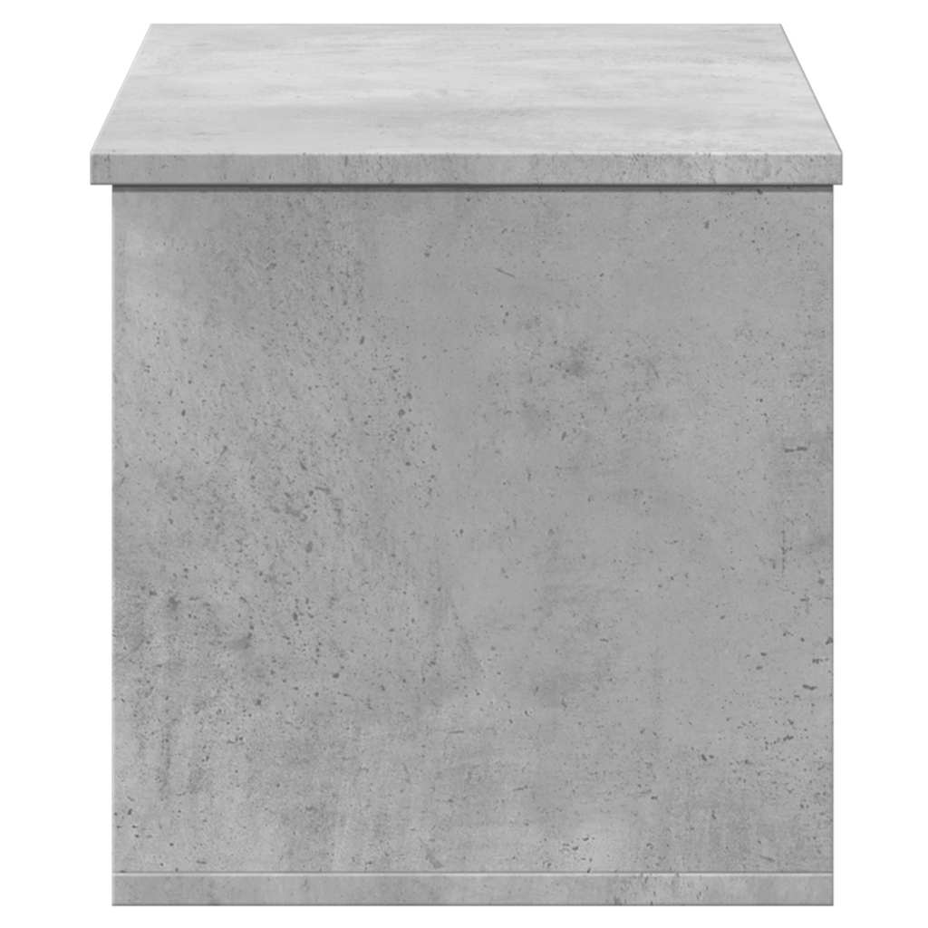 Úložný Regál Betonově Šedý 90 X 35 X 35 Cm Kompozitní Dřevo