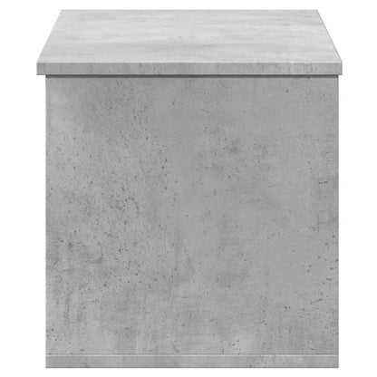 Úložný Regál Betonově Šedý 90 X 35 X 35 Cm Kompozitní Dřevo