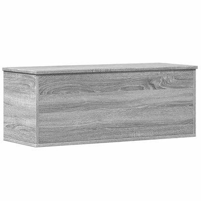 Úložný Box Šedý Sonoma 90 X 35 X 35 Cm Kompozitní Dřevo
