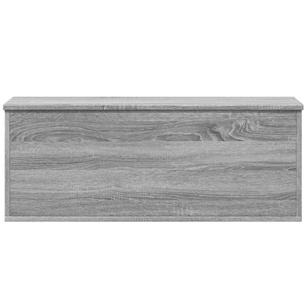 Úložný Box Šedý Sonoma 90 X 35 X 35 Cm Kompozitní Dřevo