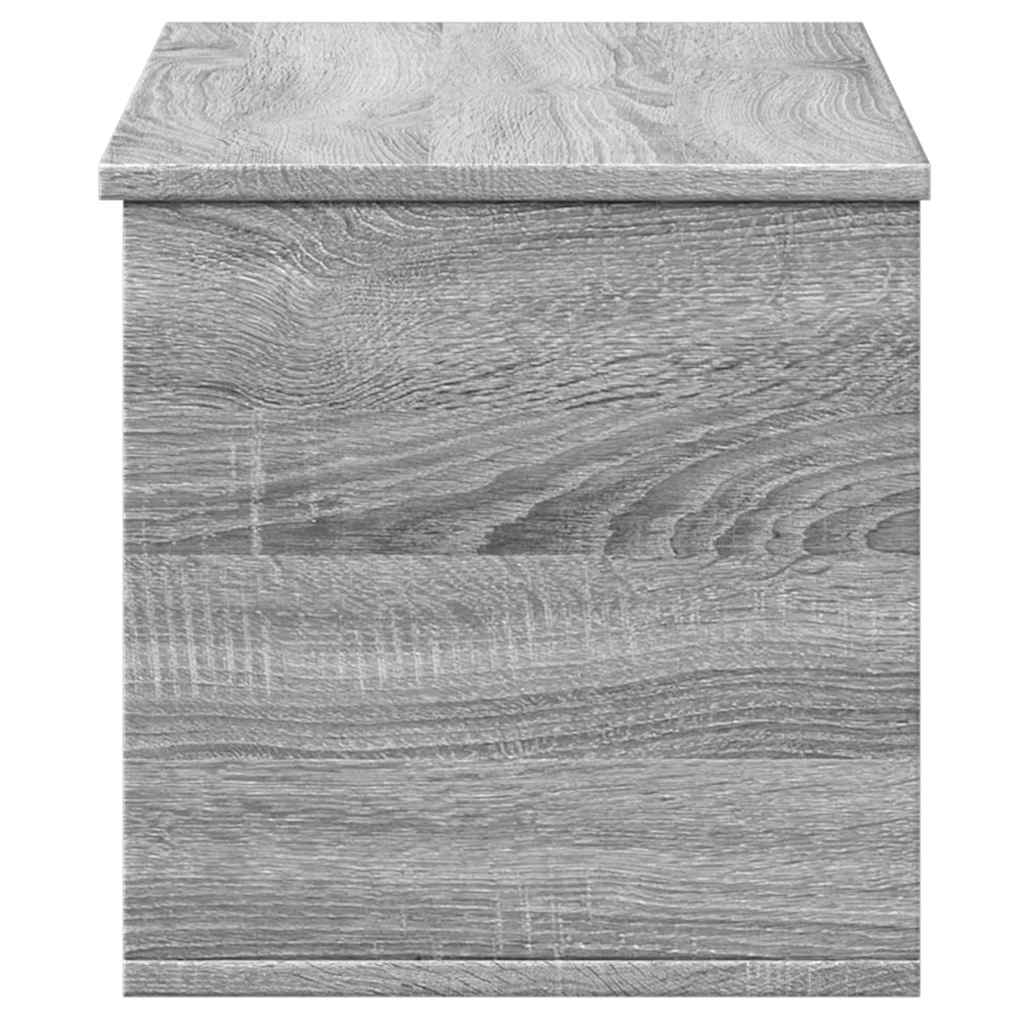 Úložný Box Šedý Sonoma 90 X 35 X 35 Cm Kompozitní Dřevo