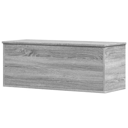 Úložný Box Šedý Sonoma 90 X 35 X 35 Cm Kompozitní Dřevo