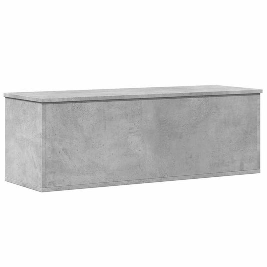 Úložný Regál Betonově Šedý 102 X 35 X 35 Cm Kompozitní Dřevo