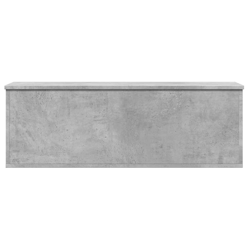Úložný Regál Betonově Šedý 102 X 35 X 35 Cm Kompozitní Dřevo