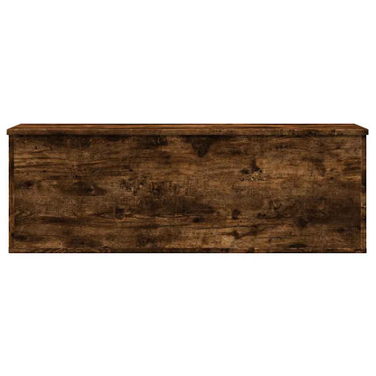 Úložný Box Kouřový Dub 102 X 35 X 35 Cm Kompozitní Dřevo