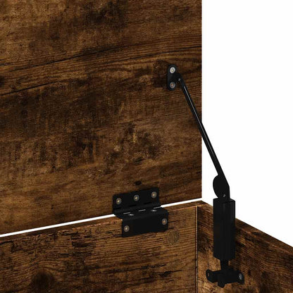 Úložný Box Kouřový Dub 102 X 35 X 35 Cm Kompozitní Dřevo