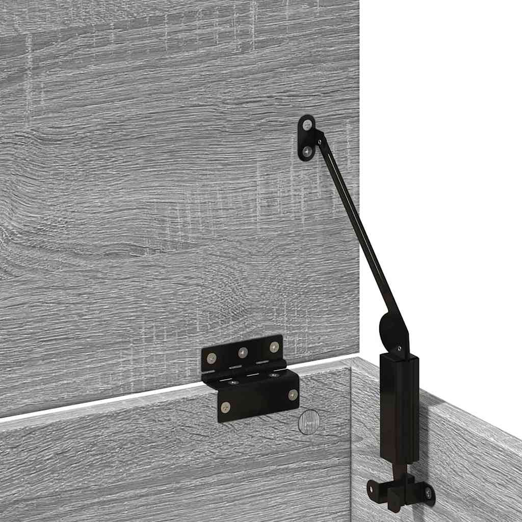 Úložný Box Šedý Sonoma 102 X 35 X 35 Cm Kompozitní Dřevo