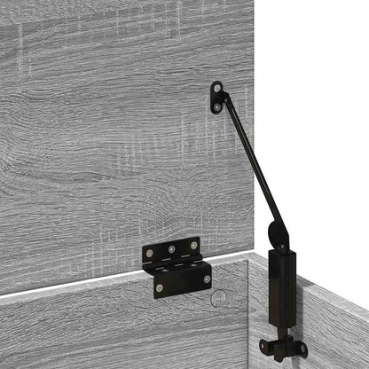 Úložný Box Šedý Sonoma 102 X 35 X 35 Cm Kompozitní Dřevo