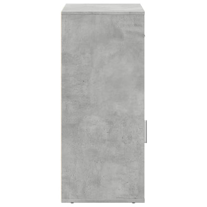 Úložná Skříňka Betonově Šedá 56,5 X 39 X 90 Cm Kompozitní Dřevo