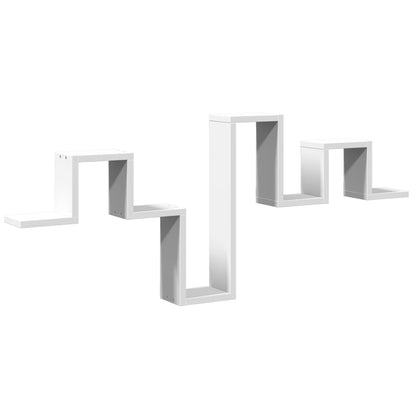 Nástěnná Police 104,5 X 10 X 43 Cm Kompozitní Dřevo