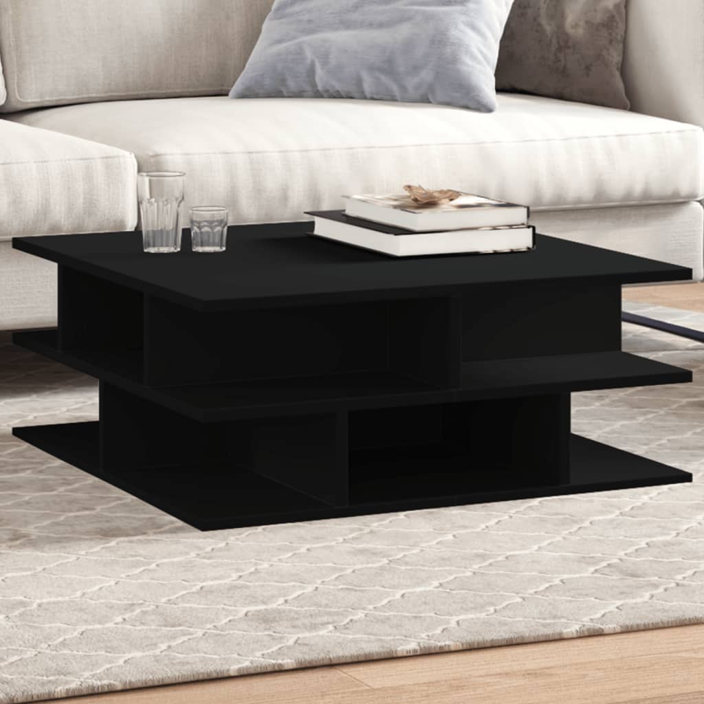 Konferenční Stolek Šedý Sonoma 70 X 70 X 29 Cm Kompozitní Dřevo