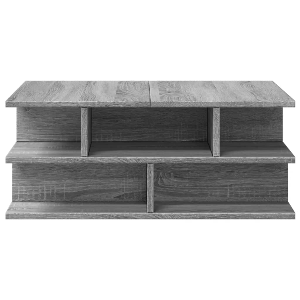 Konferenční Stolek Šedý Sonoma 70 X 70 X 29 Cm Kompozitní Dřevo