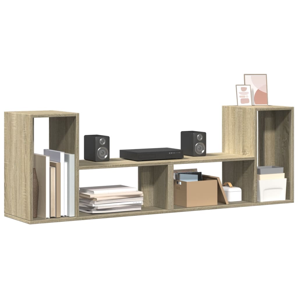 Tv Skříňky 2 Ks Dub Sonoma 75 X 30 X 50 Cm Kompozitní Dřevo