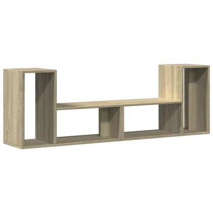 Tv Skříňky 2 Ks Dub Sonoma 75 X 30 X 50 Cm Kompozitní Dřevo