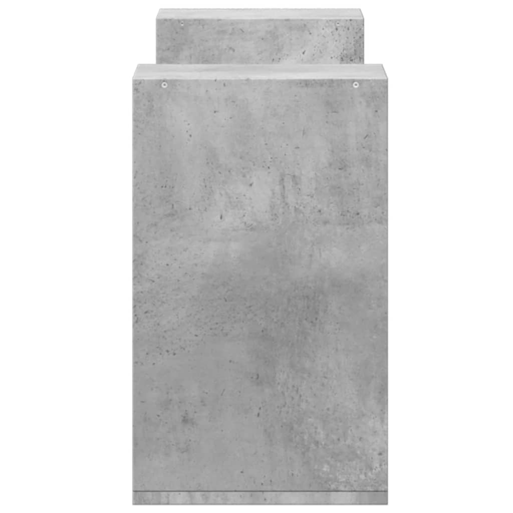 Tv Skříňky 2 Ks Betonově Šedé 75 X 30 X 50 Cm Kompozitní Dřevo