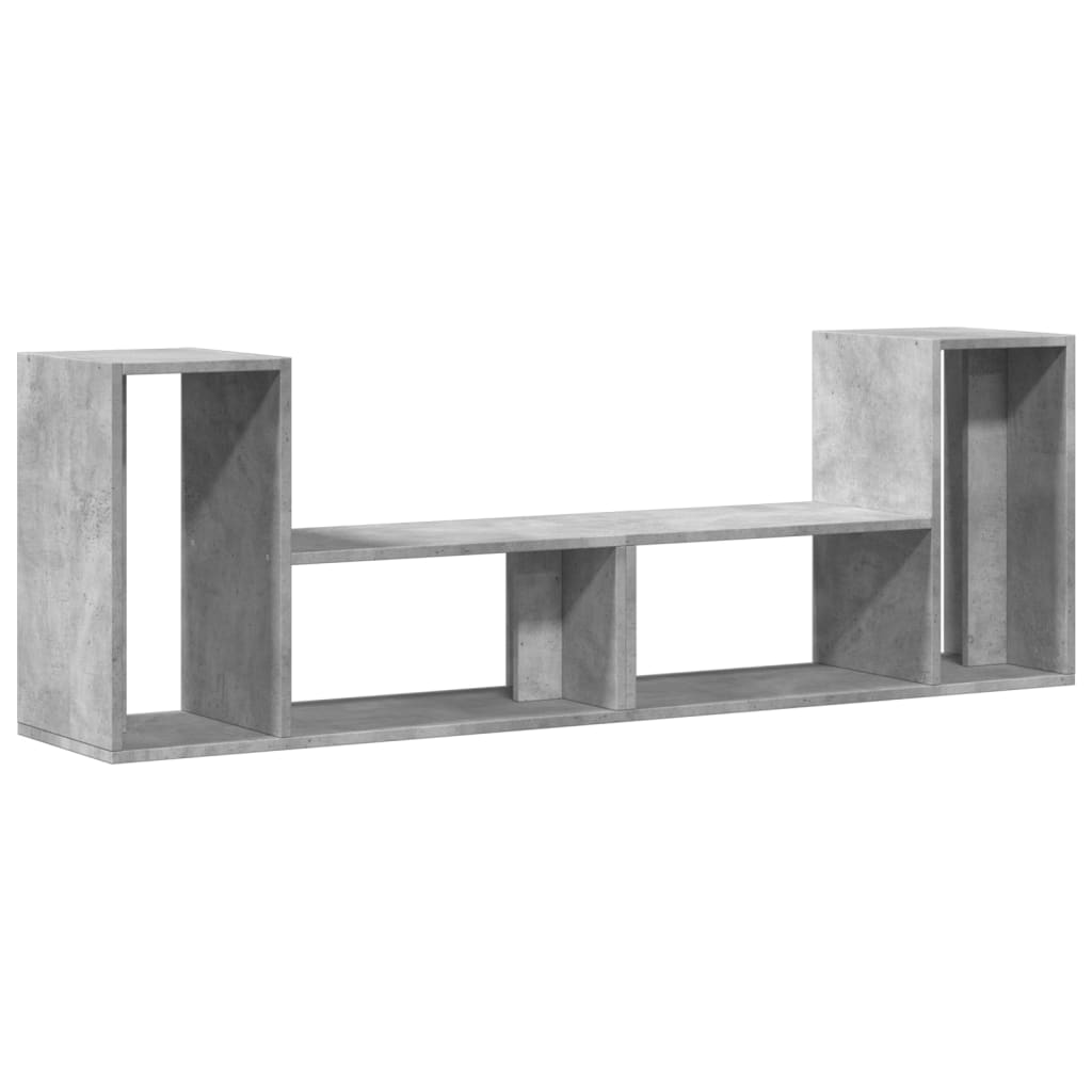 Tv Skříňky 2 Ks Betonově Šedé 75 X 30 X 50 Cm Kompozitní Dřevo