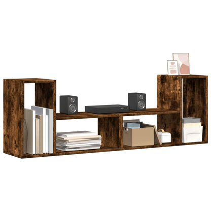 Tv Skříňky 2 Ks Kouřový Dub 75 X 30 X 50 Cm Kompozitní Dřevo