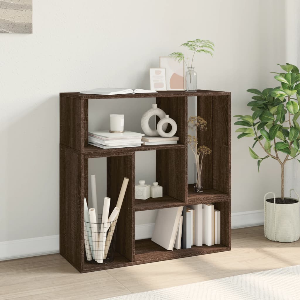 Tv Skříňky 2 Ks Hnědý Dub 75 X 30 X 50 Cm Kompozitní Dřevo