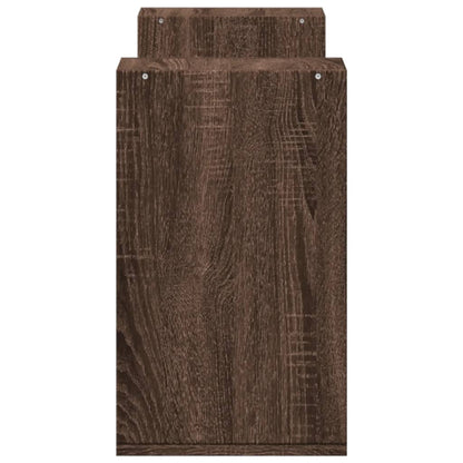 Tv Skříňky 2 Ks Hnědý Dub 75 X 30 X 50 Cm Kompozitní Dřevo