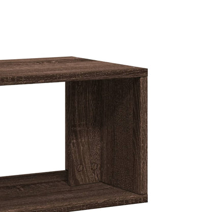 Tv Skříňky 2 Ks Hnědý Dub 75 X 30 X 50 Cm Kompozitní Dřevo