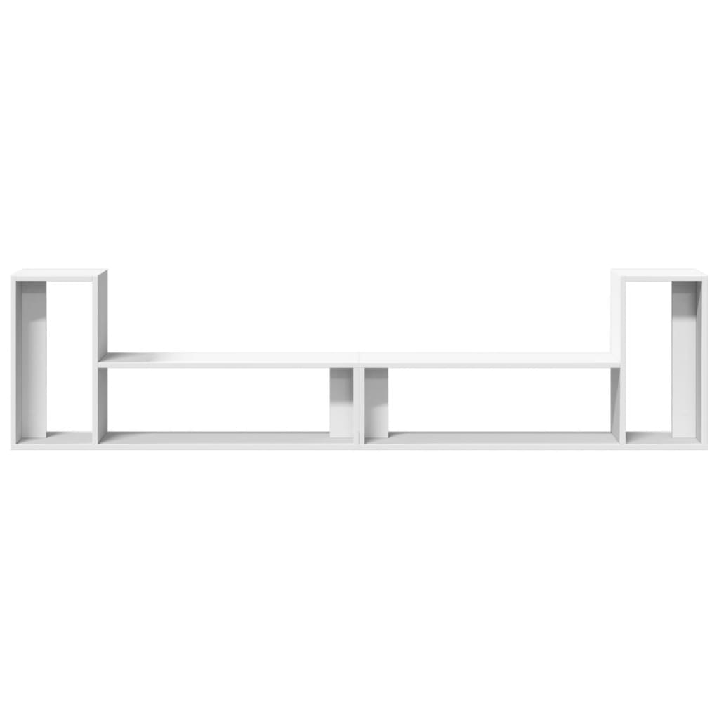 Tv Skříňky 2 Ks Bílé 100 X 30 X 50 Cm Kompozitní Dřevo