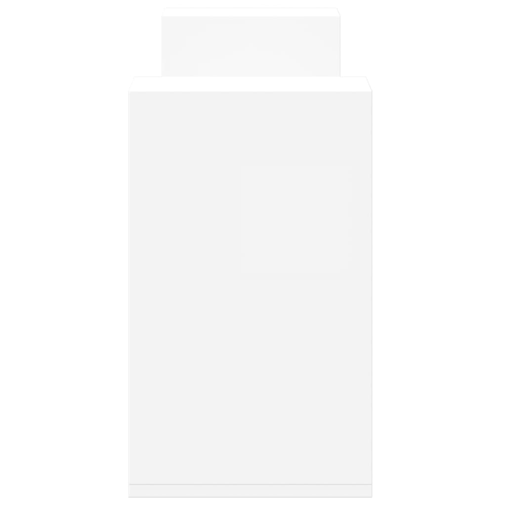 Tv Skříňky 2 Ks Bílé 100 X 30 X 50 Cm Kompozitní Dřevo