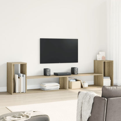 Tv Skříňky 2 Ks Dub Sonoma 100 X 30 X 50 Cm Kompozitní Dřevo