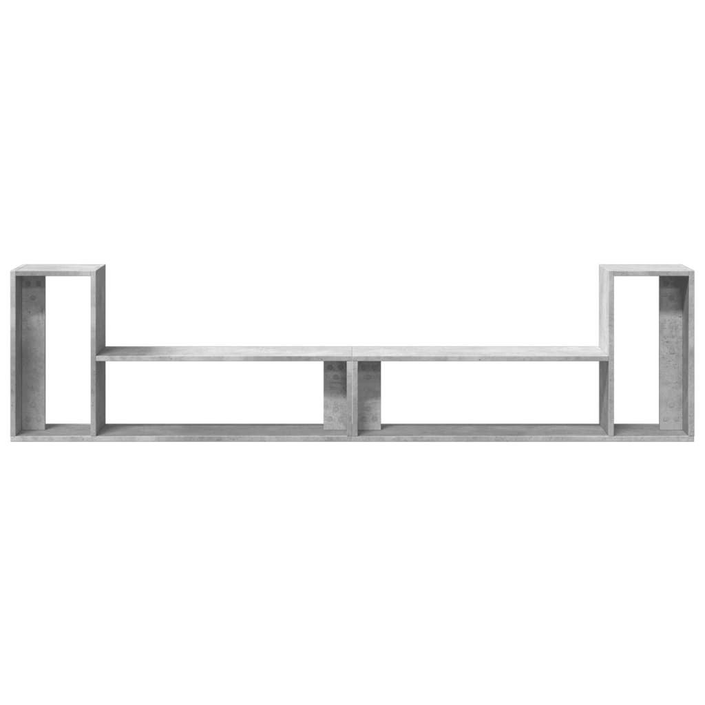 Tv Skříňky 2 Ks Betonově Šedé 100 X 30 X 50 Cm Kompozitní Dřevo