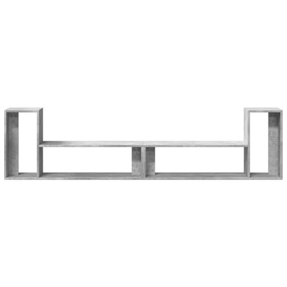 Tv Skříňky 2 Ks Betonově Šedé 100 X 30 X 50 Cm Kompozitní Dřevo