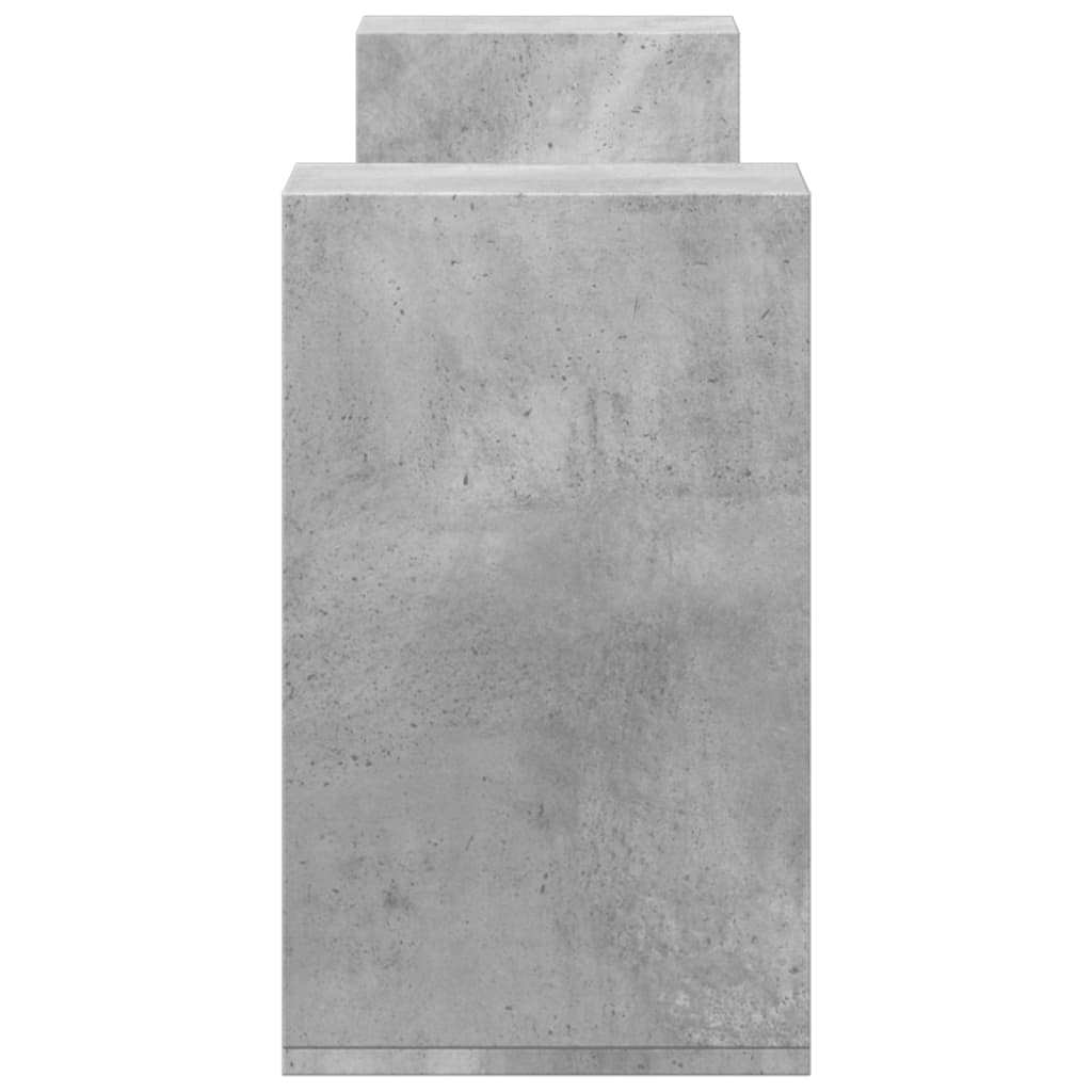 Tv Skříňky 2 Ks Betonově Šedé 100 X 30 X 50 Cm Kompozitní Dřevo