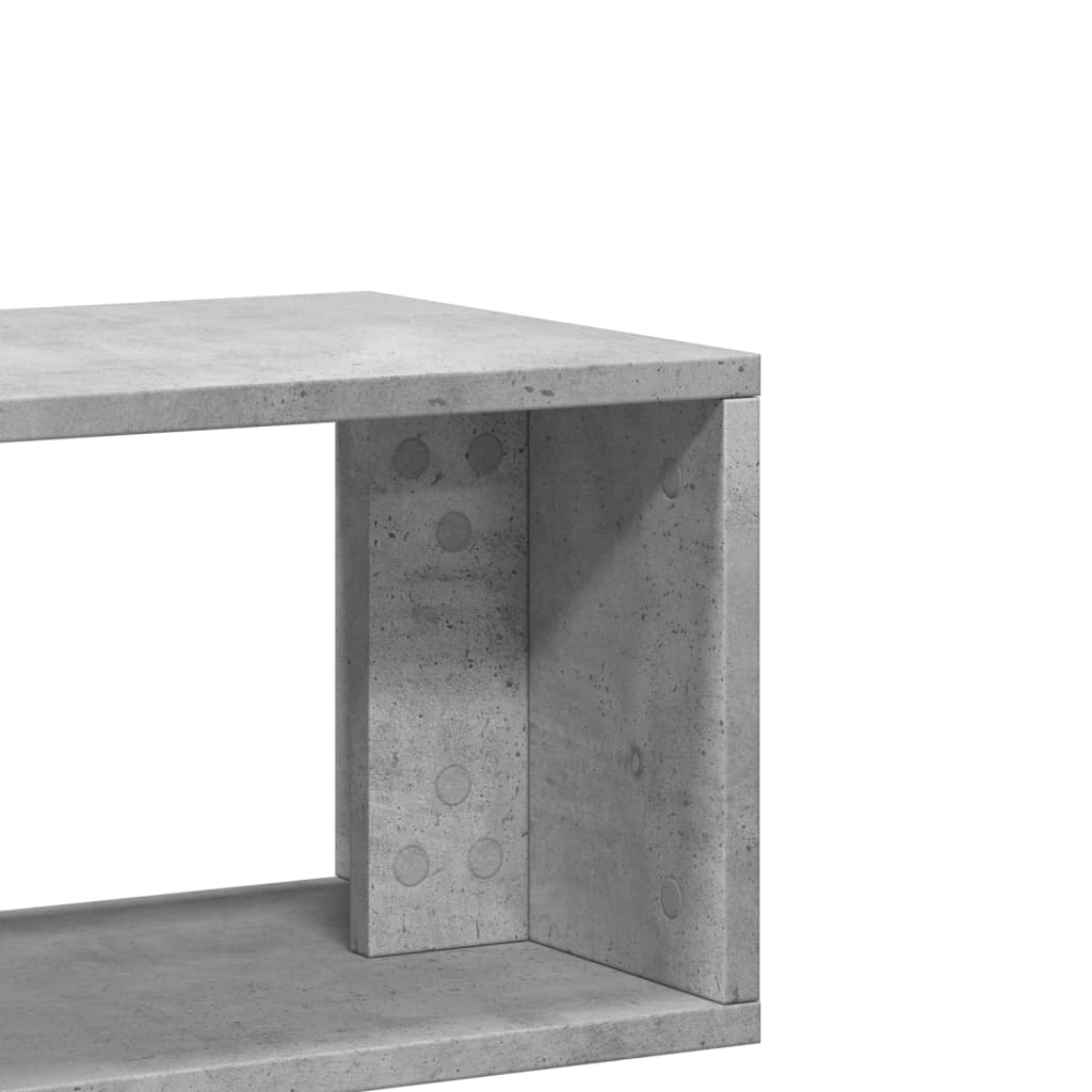 Tv Skříňky 2 Ks Betonově Šedé 100 X 30 X 50 Cm Kompozitní Dřevo